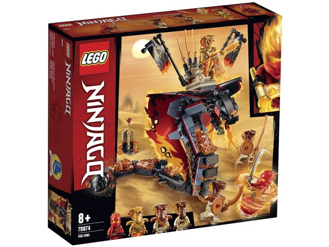 LEGO Ninjago 70674 Ohnivý tesák