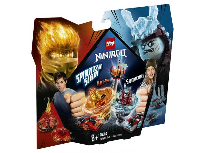 LEGO Ninjago 70684 Spinjutsu výcvik – Kai vs. Samuraj