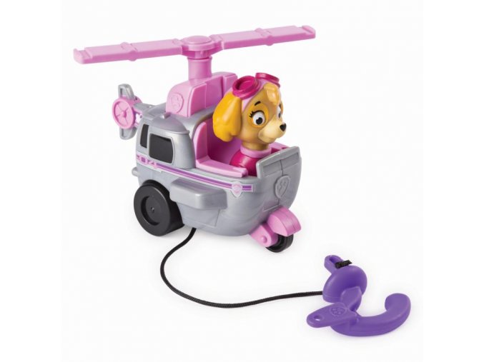 Spin Master Paw Patrol Malá vozidla s figurkou Skye a její létající stroj