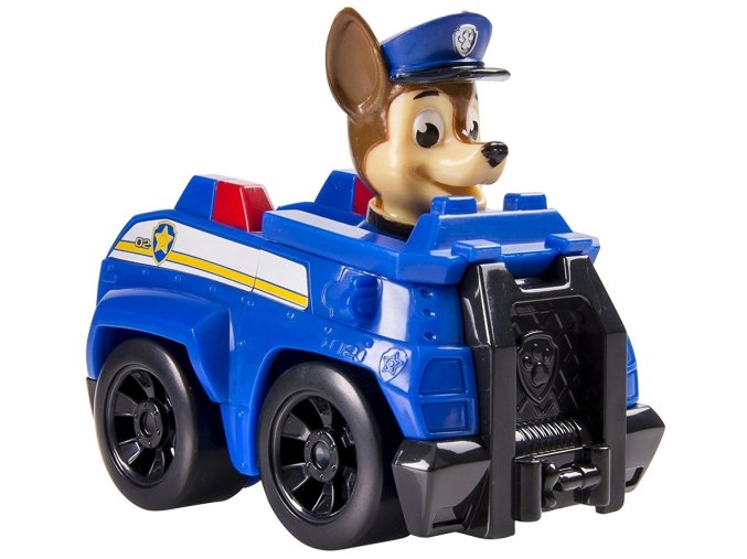 Spin Master Paw Patrol Malá vozidla s figurkou Chase Policejní vůz