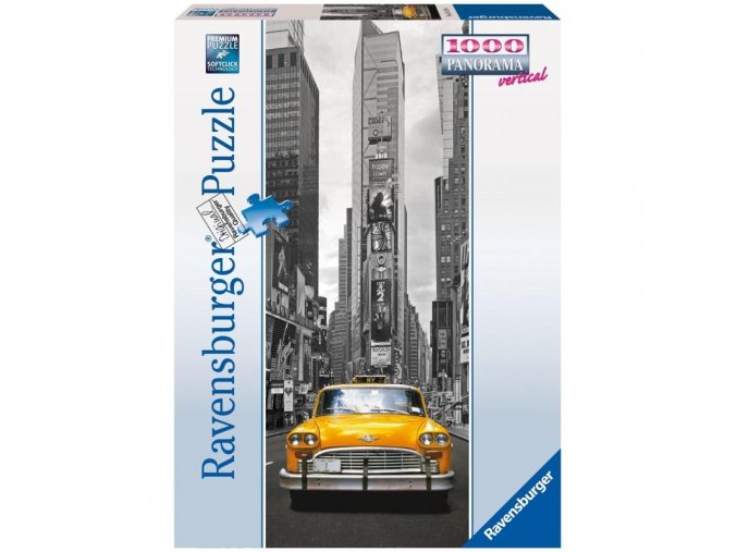 puzzle New York Taxi 1000d, vertical, Ravensburger