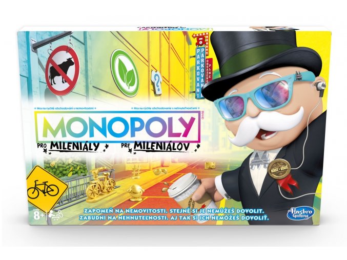 Hasbro Monopoly pro mileniály