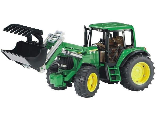 BRUDER 2052 Traktor John Deere 6920 s přední lžící