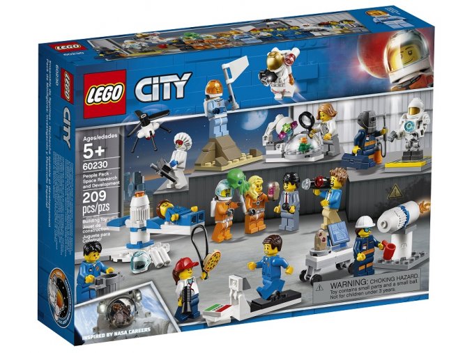 LEGO City 60230 Sada postav – Vesmírný výzkum