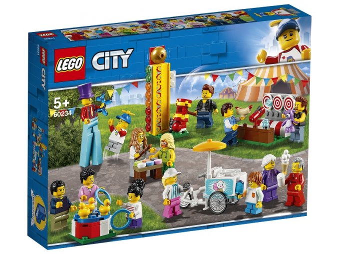 LEGO City 60234 Sada postav – Zábavná pouť