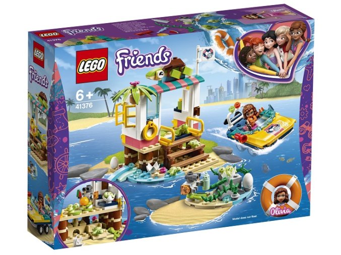 LEGO Friends 41376 Mise na záchranu želv