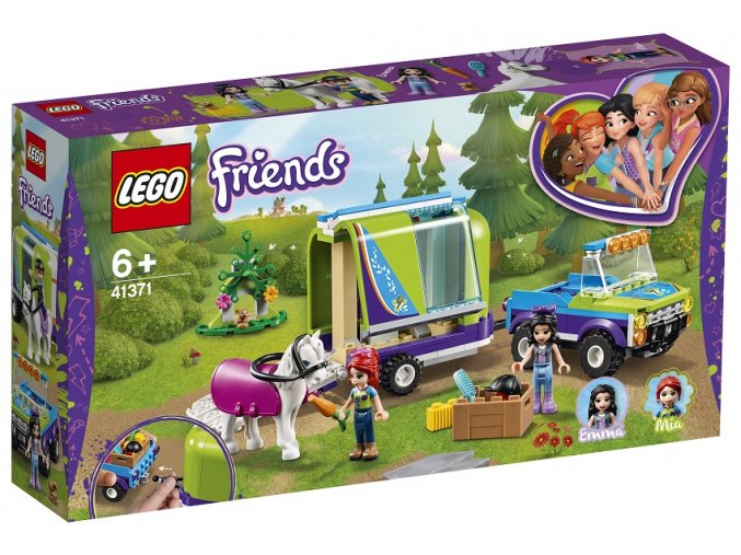 LEGO Friends 41371 Mia a přívěs pro koně