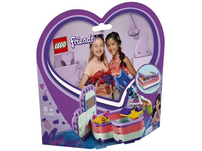 LEGO Friends 41385 Emma a letní srdcová krabička