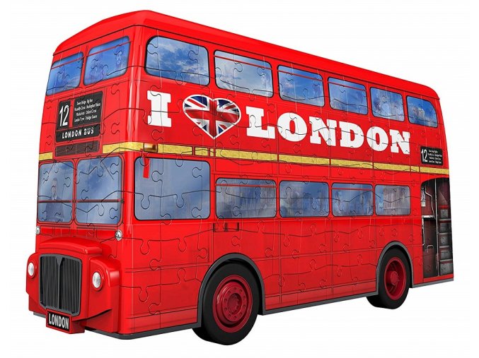 RAVENSBURGER 3D puzzle Londýnský autobus Doubledecker 216 ks
