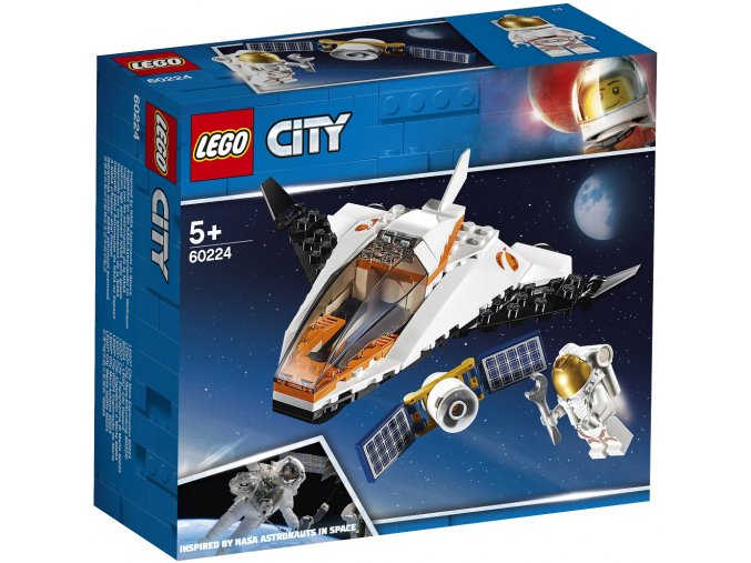 LEGO City 60224 Údržba vesmírné družice