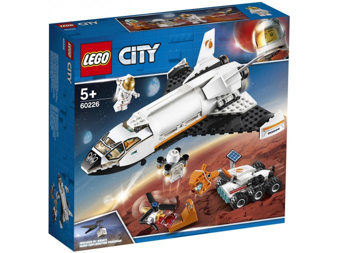 LEGO City 60226 Raketoplán zkoumající Mars