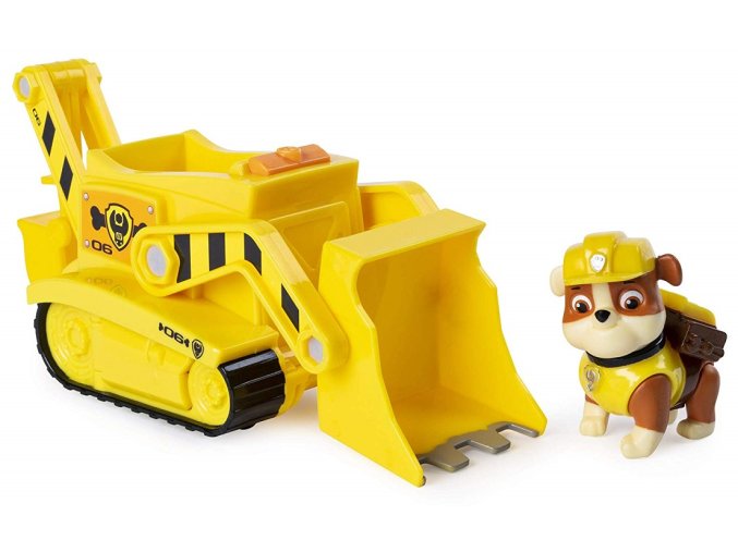 Spin Master Paw Patrol Základní vozidla s figurkou Rubble