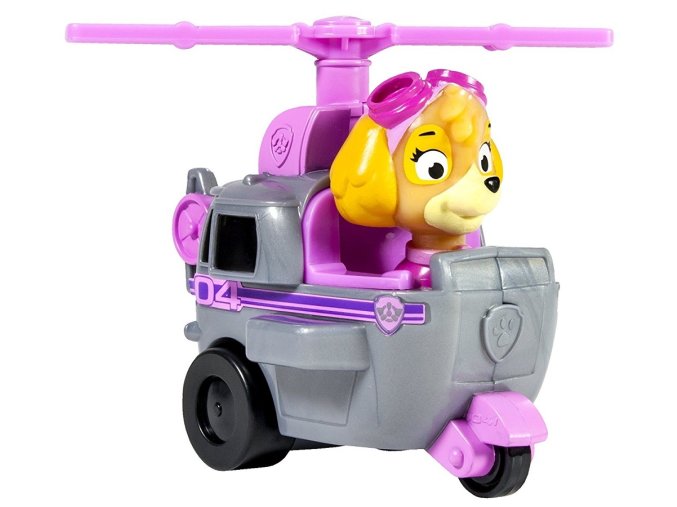 Spin Master Paw Patrol Malá vozidla s figurkou Skye a její létající stroj