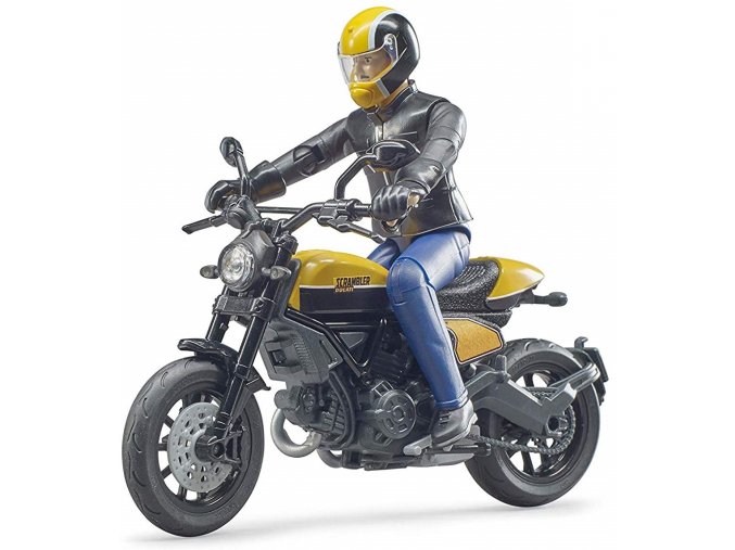 Bruder 63053 Ducati Scrambler s řidičem