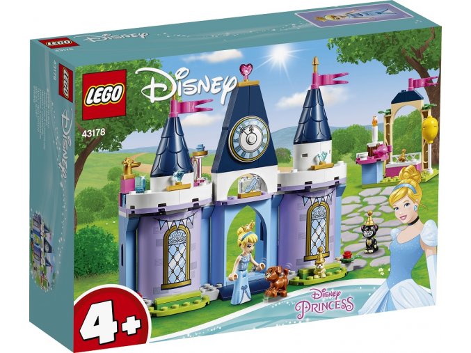 LEGO Disney Princezny 43178 Popelka a oslava na zámku