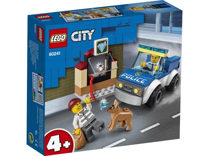 LEGO City 60241 Jednotka s policejním psem