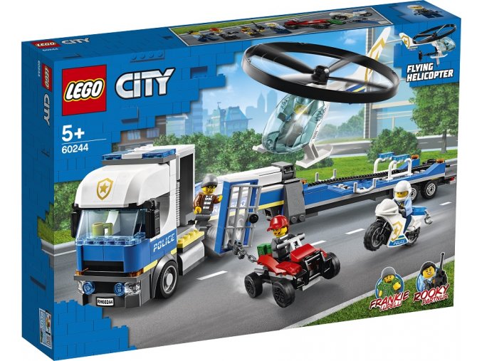 LEGO City 60244 Přeprava policejního vrtulníku