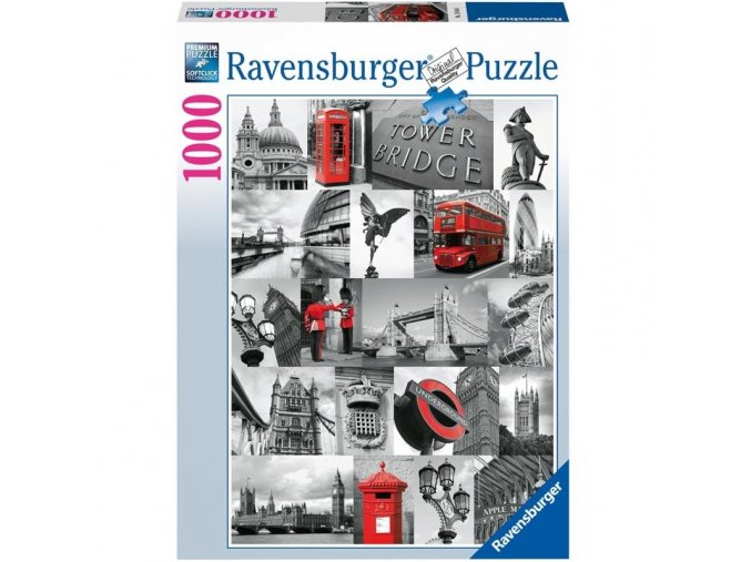 puzzle Londýn 1000d, Ravensburger