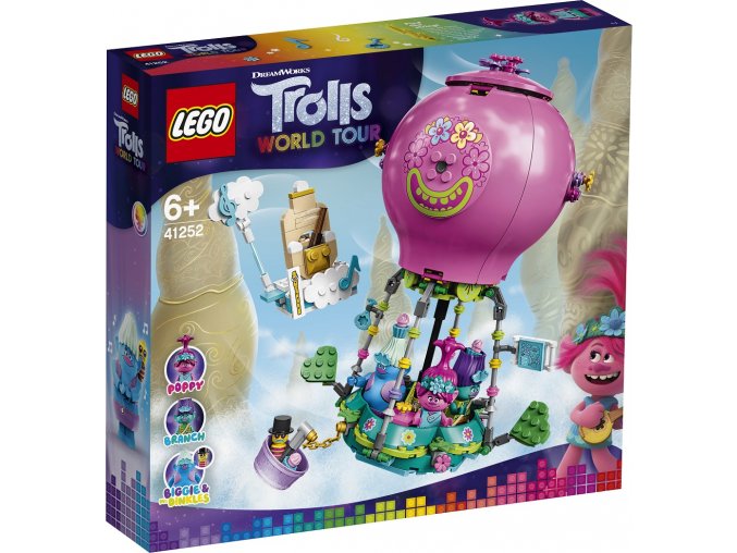 LEGO Trolls 41252 Trollové a let balónem