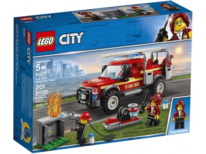 LEGO City 60231 Zásahový vůz velitelky hasičů