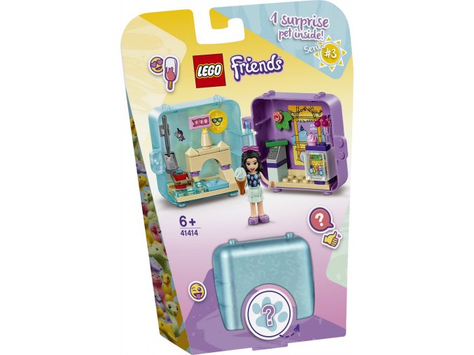 LEGO Friends 41414 Herní boxík: Emma a její léto