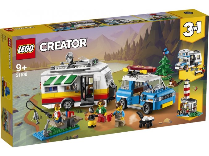 LEGO Creator 31108 Rodinná dovolená v karavanu