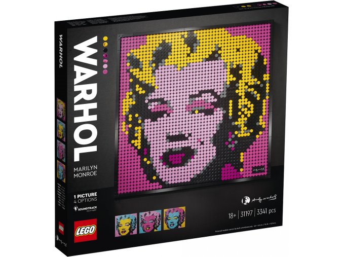 LEGO Art 31197 Andy Warhol's Marilyn Monroe