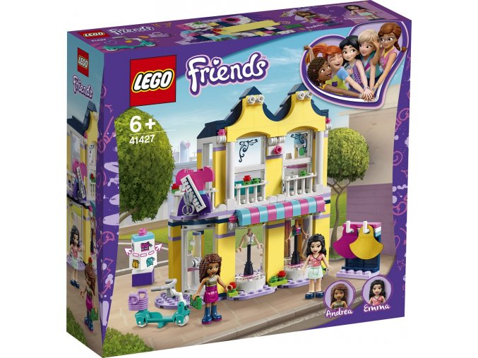 LEGO Friends 41427 Emma a její obchod s oblečením