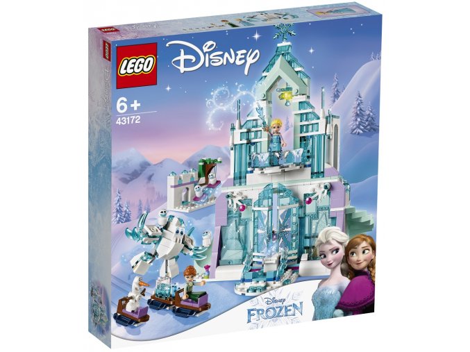 LEGO Disney Frozen 43172 Elsa a její kouzelný ledový palác
