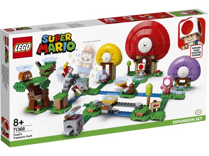 LEGO Super Mario 71368 Toadův lov pokladů – rozšiřující set