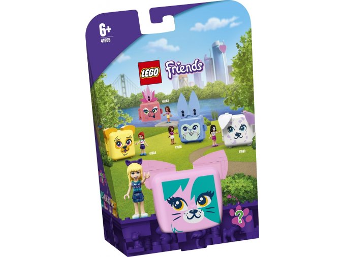 LEGO Friends 41665 Stephanie a její kočičí boxík