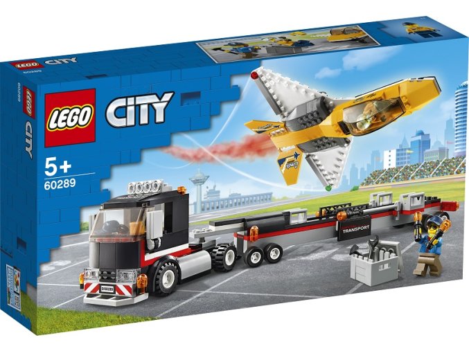 LEGO City 60289 Transport akrobatického letounu