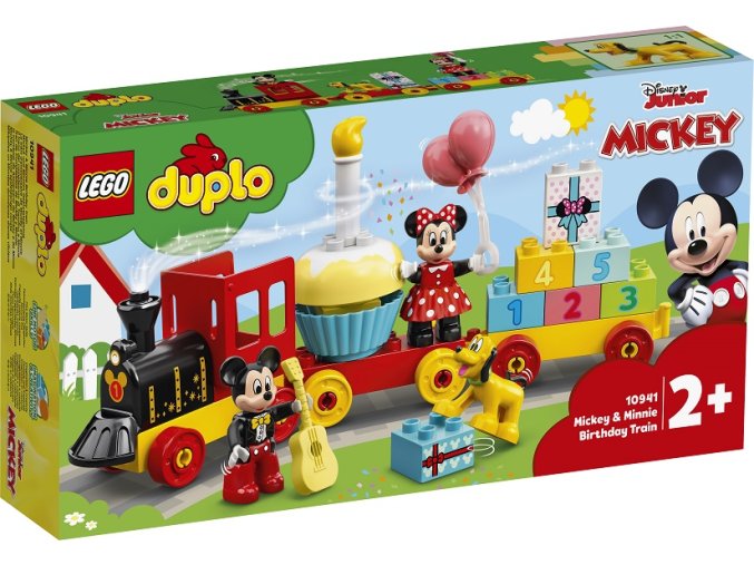 LEGO DUPLO 10941 Narozeninový vláček Mickeyho a Minnie