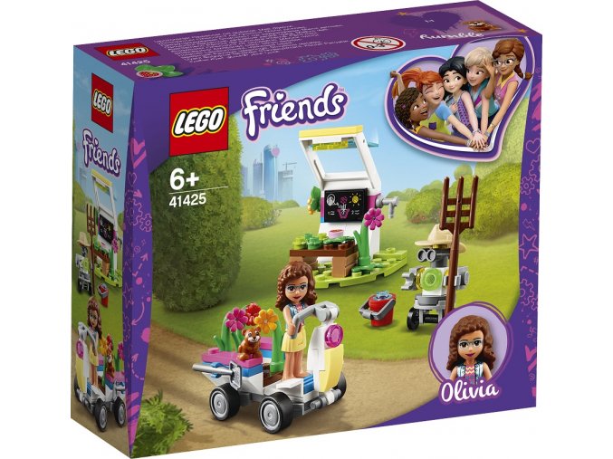 LEGO Friends 41425 Olivia a její květinová zahrada