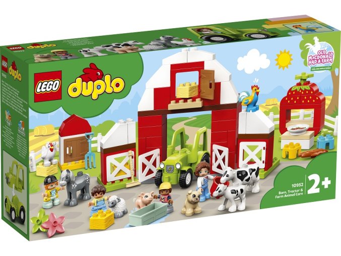 LEGO DUPLO 10952 Stodola, traktor a zvířátka z farmy