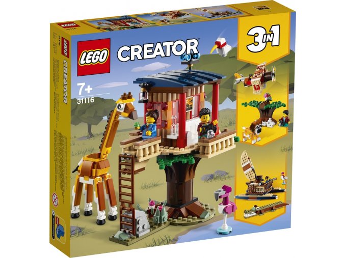 LEGO Creator 31116 Safari domek na stromě