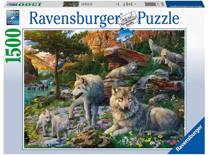 Ravensburger Jarní vlci 1500 dílků