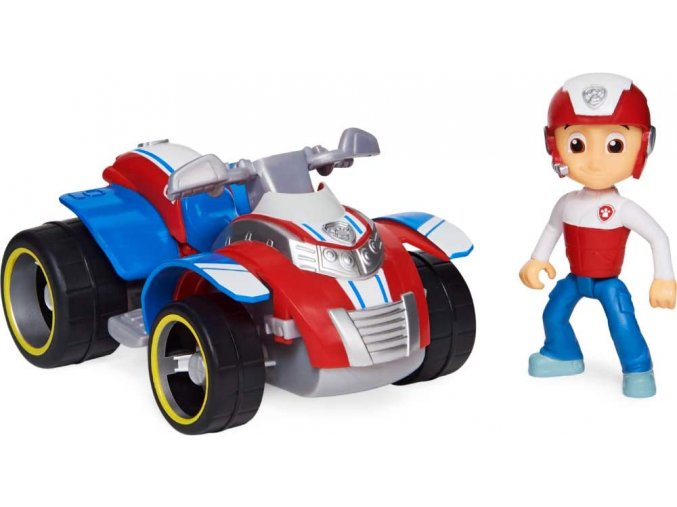 Spin Master Paw Patrol Základní vozidla s figurkou Ryder