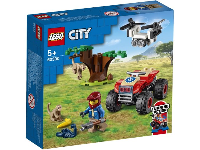 LEGO City 60300 Záchranářská čtyřkolka do divočiny