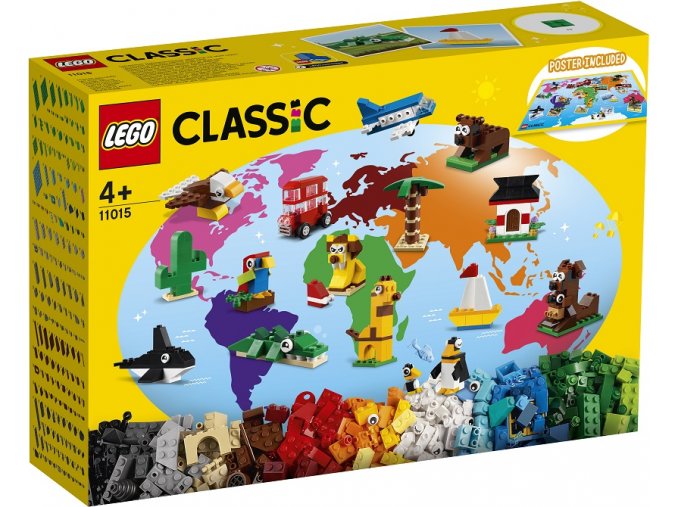 LEGO Classic 11015 Cesta kolem světa