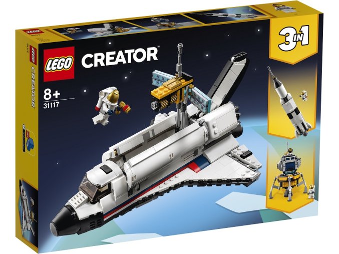 LEGO Creator 31117 Vesmírné dobrodružství s raketoplánem