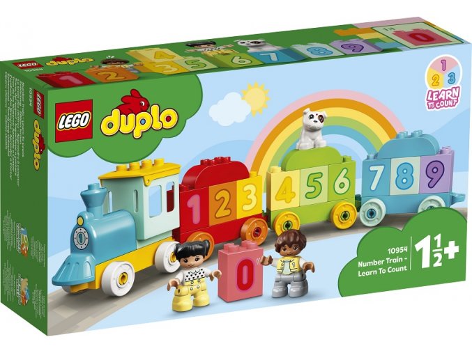 LEGO DUPLO 10954 Vláček s čísly – Učíme se počítat