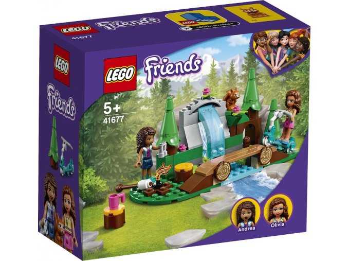 LEGO Friends 41677 Vodopád v lese