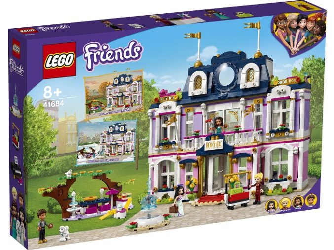 LEGO Friends 41684 Hotel v městečku Heartlake