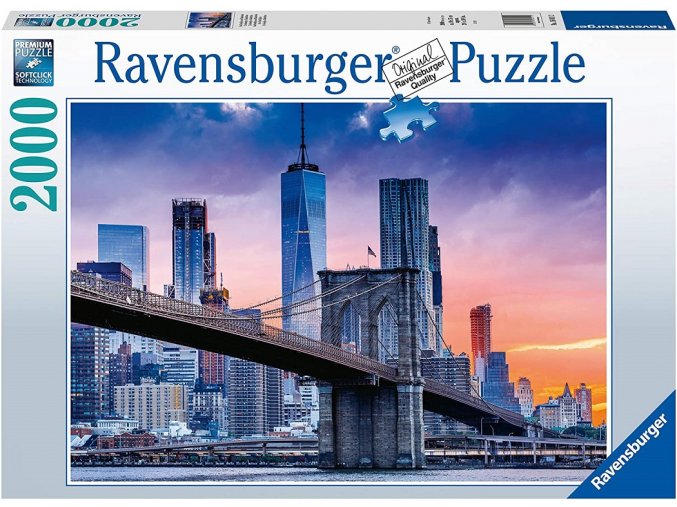 Ravensburger puzzle New York s mrakodrapy 2000 dílků