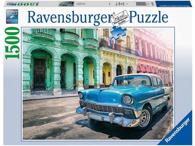 Ravensburger Auta na Kubě 1500 dílků