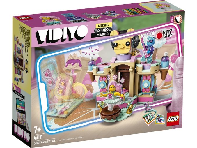 LEGO VIDIYO™ 43111 Candy Castle Stage