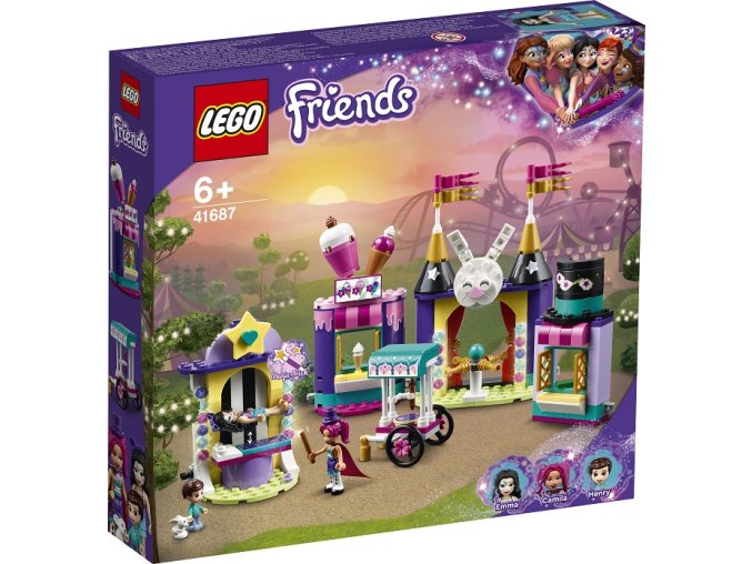 LEGO Friends 41687 Kouzelné pouťové stánky