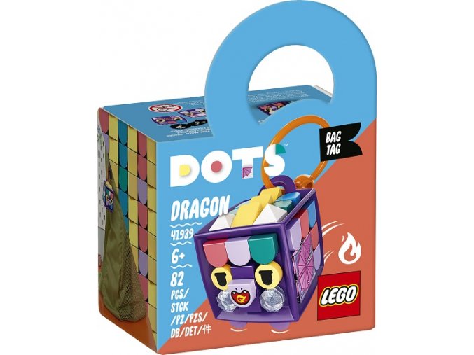 LEGO DOTS 41939 Ozdoba na tašku – dráček
