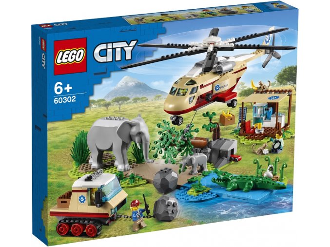 LEGO City 60302 Záchranná operace v divočině